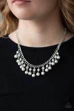 Load image into Gallery viewer, Regal Refinement White Neckace Paparazzi Accessories