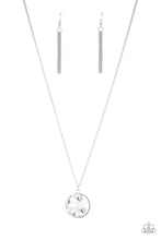 Load image into Gallery viewer, Dauntless Diva - White Rhinestone Necklace Paparazzi Accessories