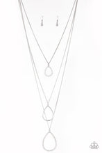 Load image into Gallery viewer, Make The World Sparkle White Necklace Paparazzi Accessories