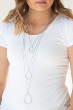 Load image into Gallery viewer, Make The World Sparkle White Necklace Paparazzi Accessories