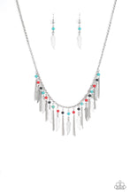 Load image into Gallery viewer, Feathered Ferocity Multi Necklace Paparazzi Accessories