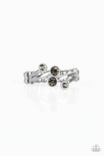 Load image into Gallery viewer, Glowing Great Places Silver Ring Paparazzi Accessories