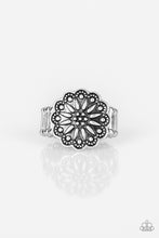 Load image into Gallery viewer, Desert Sunflower Silver Ring Paparazzi Accessories