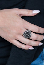 Load image into Gallery viewer, Desert Sunflower Silver Ring Paparazzi Accessories