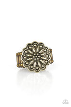 Load image into Gallery viewer, Desert Sunflower Brass Ring Paparazzi Accessories