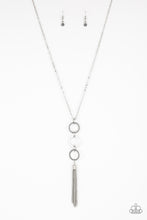 Load image into Gallery viewer, Diva In Diamonds Silver Necklace Paparazzi Accessories