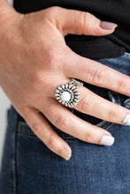 Load image into Gallery viewer, Poppy Pep - White Ring Paparazzi Accessories