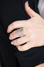 Load image into Gallery viewer, Meet In The Middle Silver Ring Paparazzi Accessories