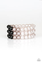Load image into Gallery viewer, Central Park Celebrity Black Pearl Bracelet Paparazzi Accessories