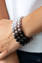 Load image into Gallery viewer, Central Park Celebrity Black Pearl Bracelet Paparazzi Accessories