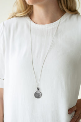 Mom Boss Silver Necklace Paparazzi Accessories