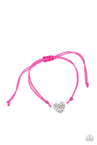 starlet shimmer,Heart w/ Rhinestone Starlet Shimmer Bracelet