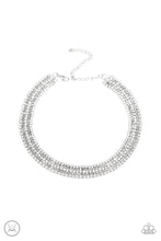 Load image into Gallery viewer, Full Reign White Choker Necklace Paparazzi Accessories