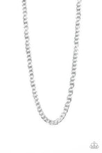 Load image into Gallery viewer, The Game Chain-ger Silver Necklace Paparazzi Accessories