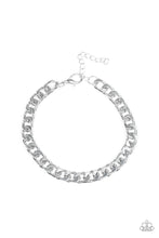 Load image into Gallery viewer, Take It To The Bank Silver Bracelet Paparazzi Accessories