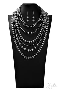 2019 Zi,gunmetal,Instinct Zi Collection Necklace