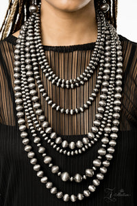 2019 Zi,gunmetal,Instinct Zi Collection Necklace