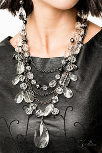 2019 Zi,gunmetal,Prismatic Zi Collection Necklace