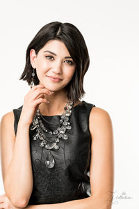 2019 Zi,gunmetal,Prismatic Zi Collection Necklace