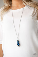 Load image into Gallery viewer, Spellbound Blue Necklace Paparazzi Accessories