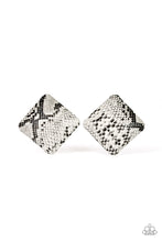 Load image into Gallery viewer, Making Hiss-tory White Earring Paparazzi Accessories