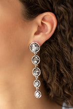 Load image into Gallery viewer, Drippin In Starlight Silver Earring Paparazzi Accessories