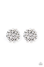 Load image into Gallery viewer, Hollywood Drama White Earring Paparazzi Accessories