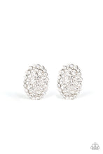Load image into Gallery viewer, Daring Dazzle White Earrings Paparazzi Accessories