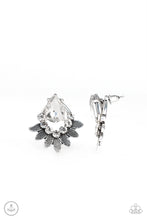 Load image into Gallery viewer, Crystal Canopy - White Earrings Paparazzi Accessories