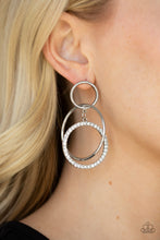 Load image into Gallery viewer, Metro Bliss White Earring Paparazzi Accessories
