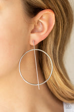 Load image into Gallery viewer, Vogue Visionary Silver Earrings Paparazzi Accessories