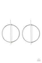 Load image into Gallery viewer, Vogue Visionary Silver Earrings Paparazzi Accessories