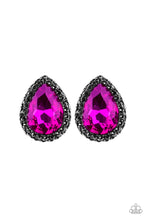 Load image into Gallery viewer, Dare To Shine Pink Rhinestone Post Earring Paparazzi Accessories
