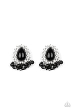 Load image into Gallery viewer, Castle Cameo Black Earrings Paparazzi Accessories