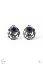 Load image into Gallery viewer, Epic Epicenter Blue Clip-On Earring Paparazzi Accessories