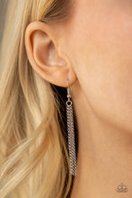 Load image into Gallery viewer, Shoot For The Stars Silver Necklace Paparazzi Accessories