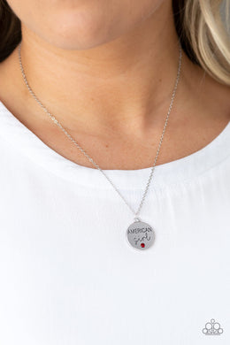 American Girl Red Necklace Paparazzi Accessories