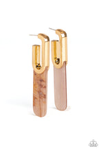 Load image into Gallery viewer, Haute Off The Press Multi Acrylic Earring Paparazzi Accessories
