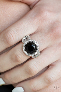It's Gonna GLOW! Black Ring Paparazzi Accessories