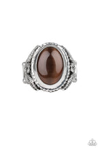Load image into Gallery viewer, Deep Freeze Brown Moonstone Ring Paparazzi Accessories
