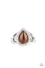 Load image into Gallery viewer, Debutante Dream Brown Cat&#39;s Eye Ring Paparazzi Accessories