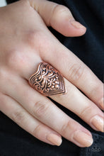 Load image into Gallery viewer, Fall Into Vine Copper Ring Paparazzi Accessories