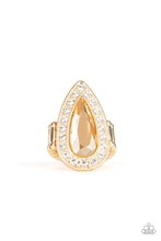 Load image into Gallery viewer, Majestic Mayhem Gold Ring Paparazzi Accessories