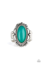 Load image into Gallery viewer, Malibu Majestic Green Ring Paparazzi Accessories