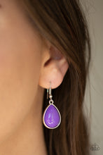 Load image into Gallery viewer, Drop Zone Purple Necklace Paparazzi Accessories
