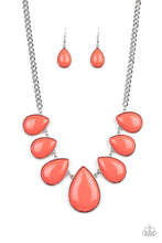 Load image into Gallery viewer, Drop Zone Orange Necklace Paparazzi Accessories