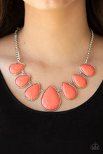Load image into Gallery viewer, Drop Zone Orange Necklace Paparazzi Accessories