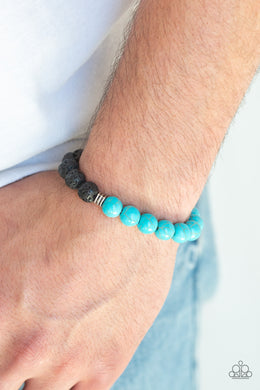 Destiny Blue Urban Bracelet Paparazzi Accessories