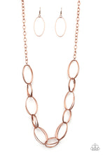 Load image into Gallery viewer, Ring Bling Copper Necklace Paparazzi Accessories
