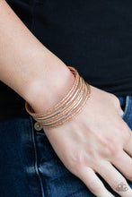 Load image into Gallery viewer, Stack Shack Rose Gold Cuff Bracelet Paparazzi Accessories